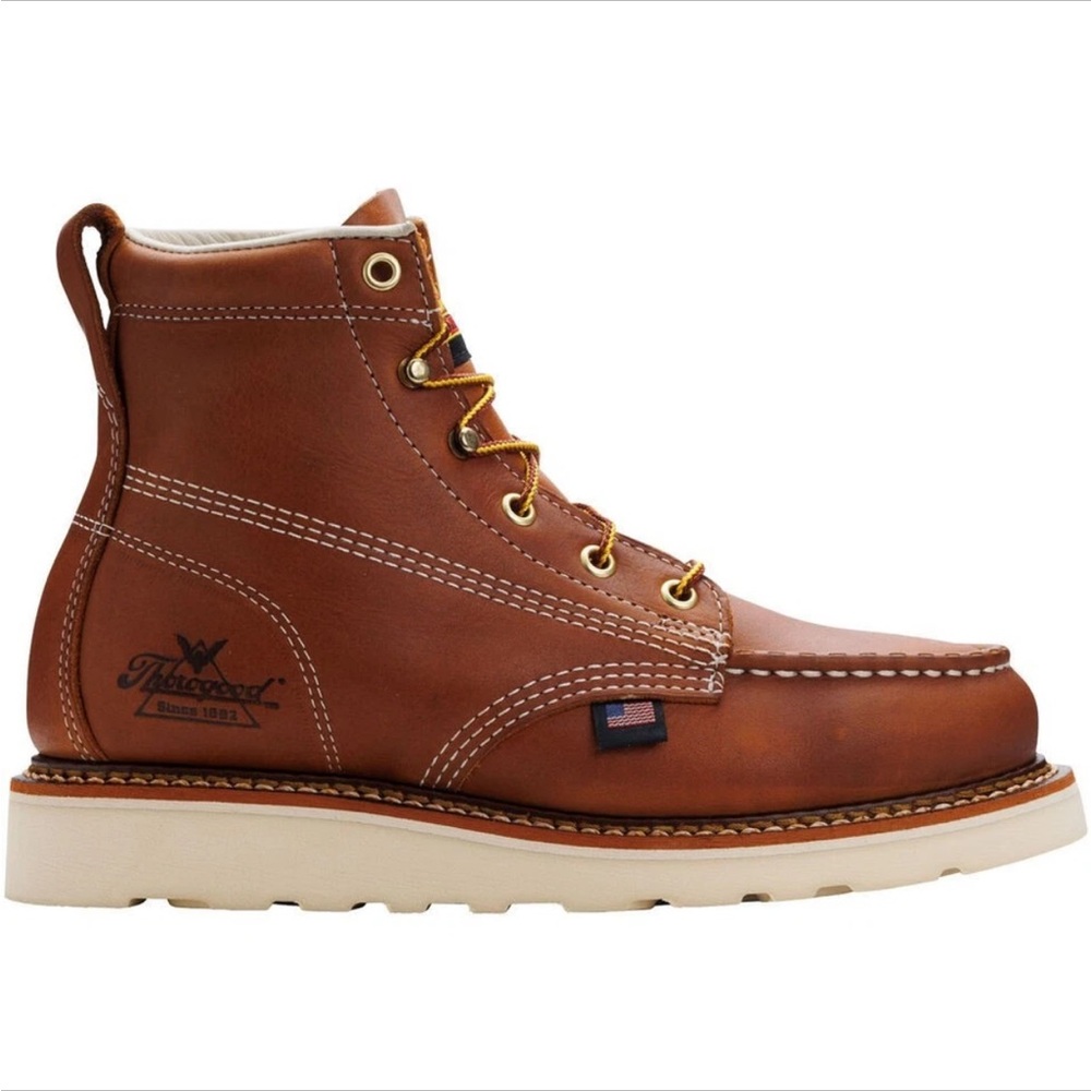 Men's Thorogood made in USA Leather Work Boots